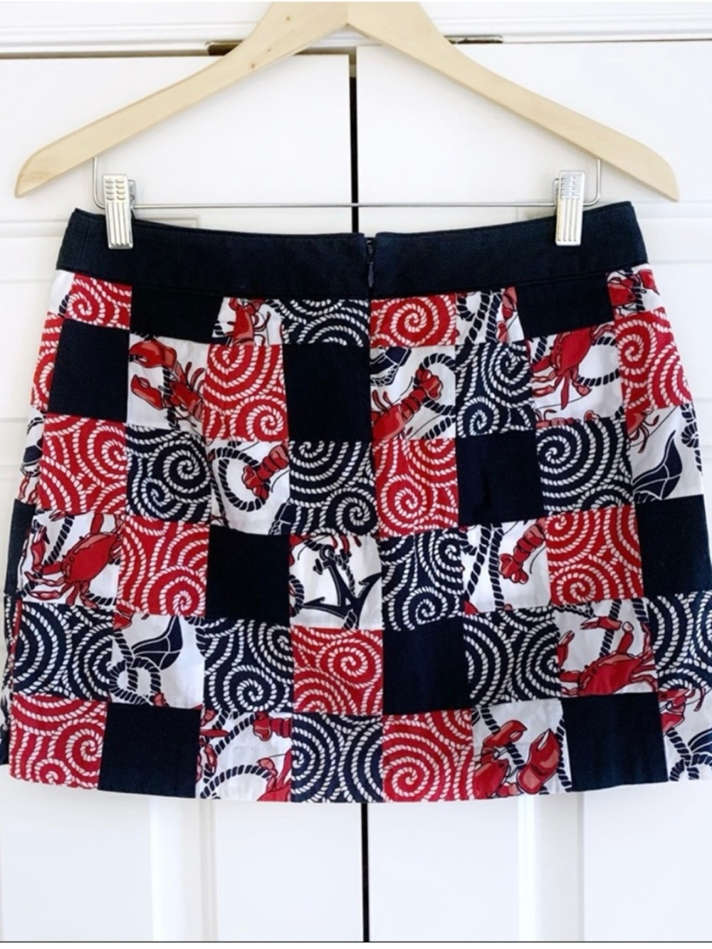Vineyard Vines Mini Skort in Red, Navy and White